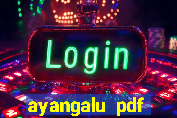 ayangalu pdf ayangalu orisha